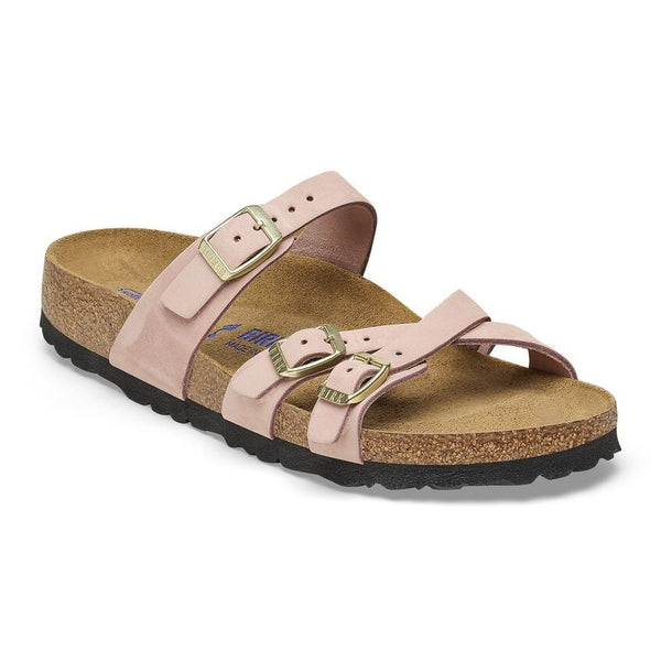1027655 Franca Nubuck Leather Soft Footbed Soft Pink – Naturally