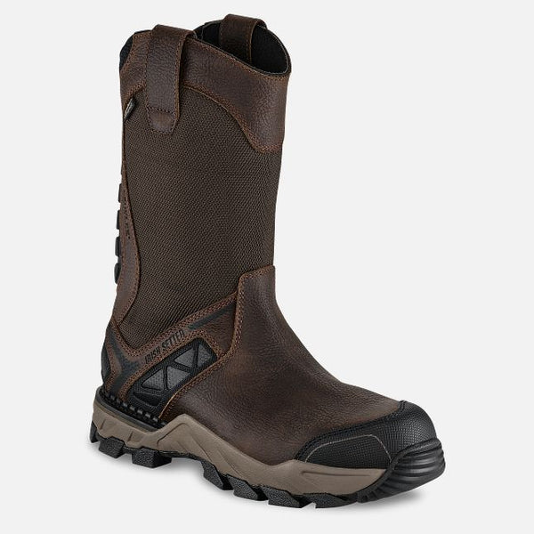 83984 Irish Setter Men's Crosby 11' Safety Toe Pull-On Boot NT WP