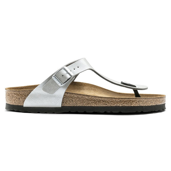 043851 Gizeh Birko-Flor Graceful Silver – Naturally Birkenstock
