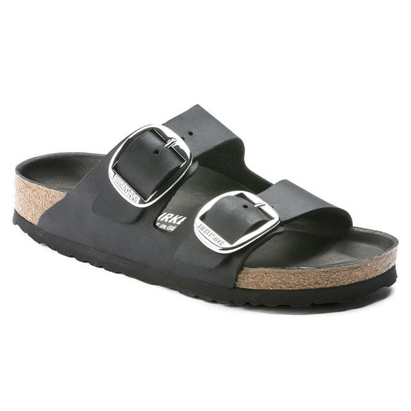 1011074 Arizona Big Buckle Oiled Leather Black – Naturally