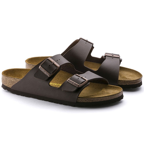 51701 Arizona Birko-Flor Dark Brown – Naturally Birkenstock / Red