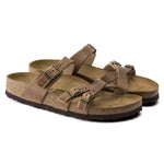 franca tobacco brown Birkenstock Franca Sandals Women's Birkenstock Franca Black Oiled Leather 36 Narrow latex footbed creates custom support as it molds to your foot with wear Women's Birkenstock Franca Tobacco Oiled