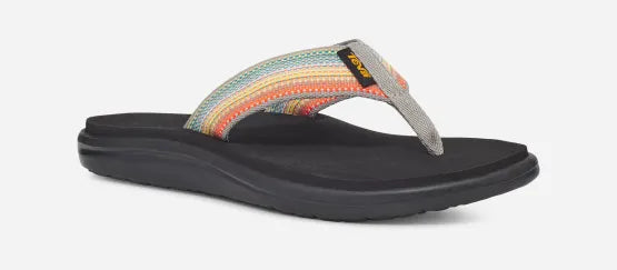 1019040 Teva W Voya Flip Antiguous Grey Multi