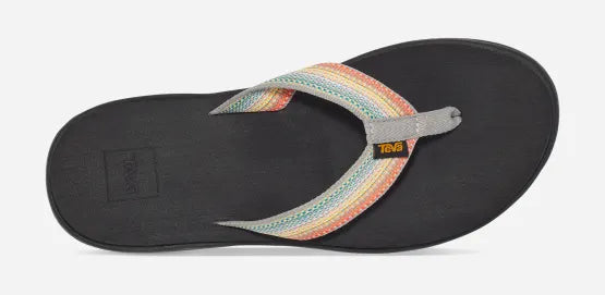 1019040 Teva W Voya Flip Antiguous Grey Multi