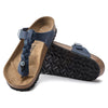 1020992 Gizeh Oiled Leather Braided Navy