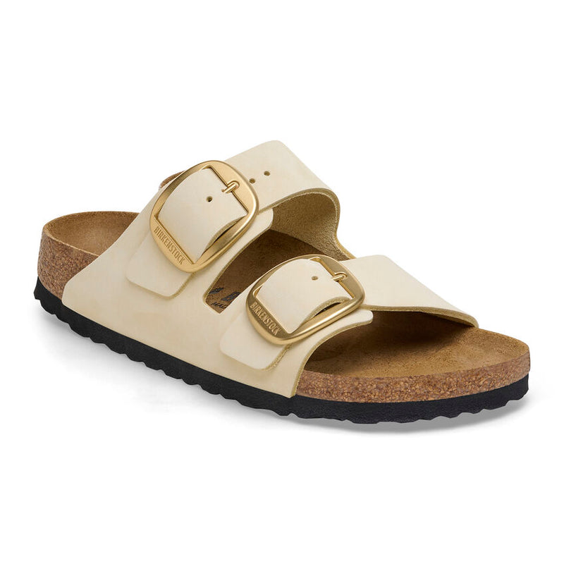 1026557 Arizona Big Buckle Ecru Nubuck Leather – Naturally Birkenstock