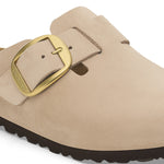 1028052 Boston Big Buckle Nubuck Leather Sandcastle