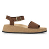 1028378 Glenda Nubuck Leather Dark Tea