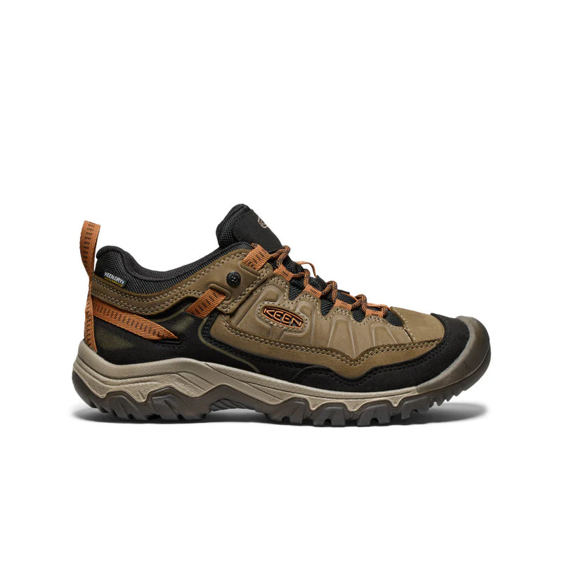 1030691 Keen Men's Targhee IV WP Hiking Shoe Sea Turtle/Roasted Pecan