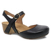 1710-501600 Dansko Tiffani - Black Milled Burnished