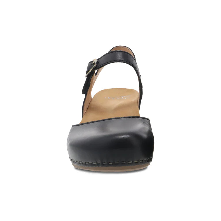 1710-501600 Dansko Tiffani - Black Milled Burnished
