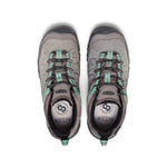 1028992 Keen Women's Targhee IV Low WP Hiking Boot Alloy/Granite Green