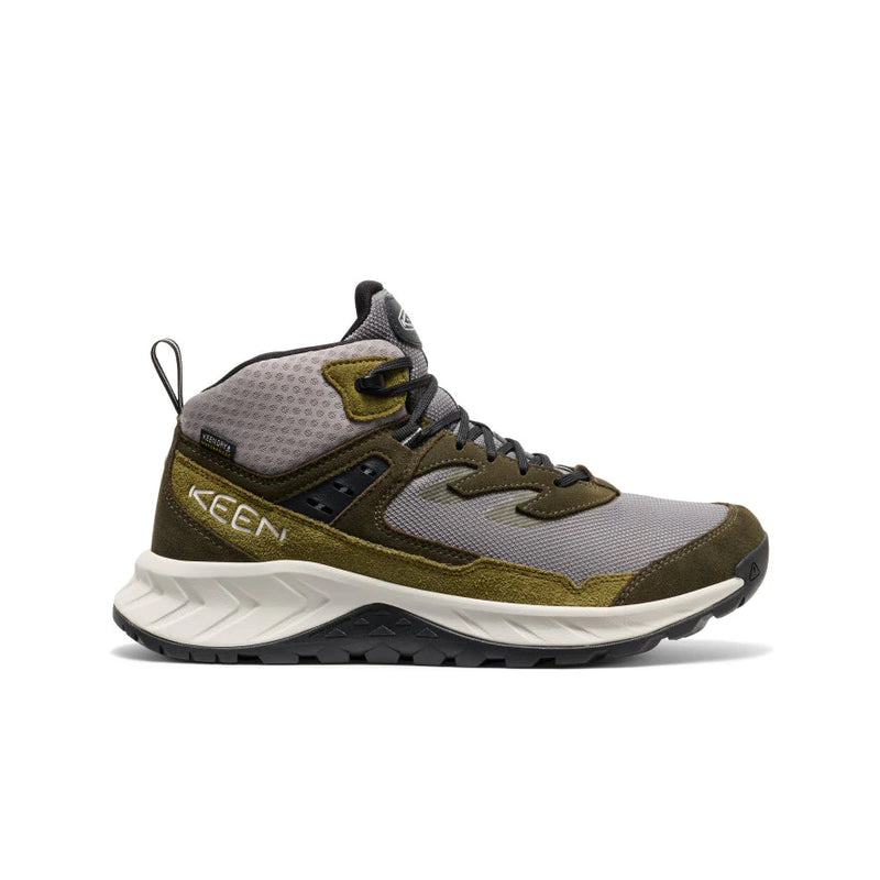 1031118 Keen Men's Hightrail Mid WP Hiking Boot Steel Grey/Forest Night