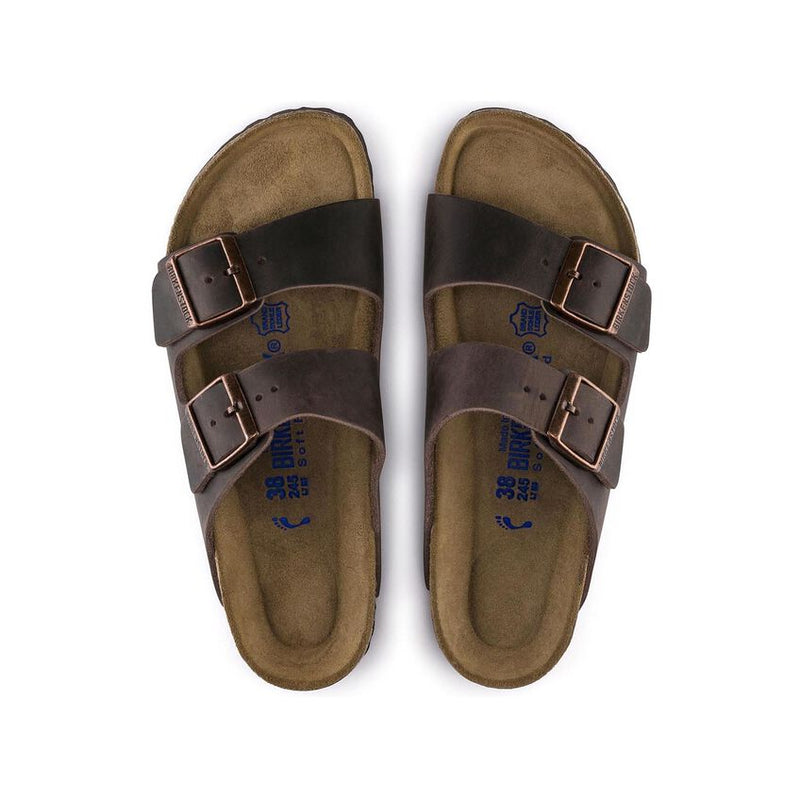452763 Arizona Oiled Leather Habana Soft Footbed