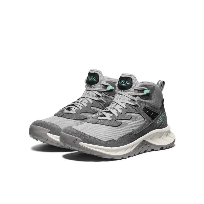 1030347 Keen Women's Hightrail Mid WP Hiking Boot Alloy/Lichen