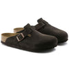 660461 Boston Soft Footbed Mocha Suede