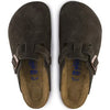 660461 Boston Soft Footbed Mocha Suede