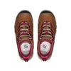 1030690 Keen Women's Targhee IV Low WP Hiking Shoe Bison/Beaujola
