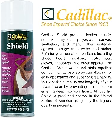 Cadillac Shield Water and Stain Leather Protector