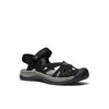 1008783 Keen Women's Rose Sandal Black/Neutral Gray