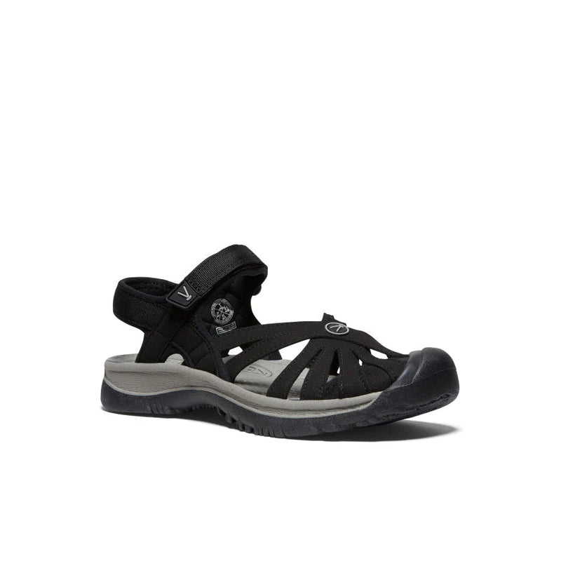 1008783 Keen Women's Rose Sandal Black/Neutral Gray