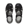 1008783 Keen Women's Rose Sandal Black/Neutral Gray