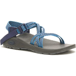 JCH109512Z Chaco Women's ZX/1 Cloud Dual Straps Puzzle Azure Blue