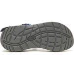 JCH109512Z Chaco Women's ZX/1 Cloud Dual Straps Puzzle Azure Blue
