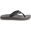 JCH109872Z Chaco Women's Lowdown Leather Flip Flop Black