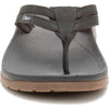 JCH109872Z Chaco Women's Lowdown Leather Flip Flop Black