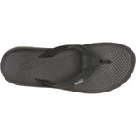 JCH109872Z Chaco Women's Lowdown Leather Flip Flop Black