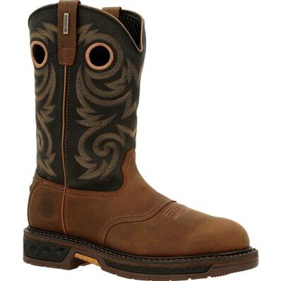 GB00438 Georgia Boot Carbo-Tec LT Waterproof 11" Soft Toe Pull-On