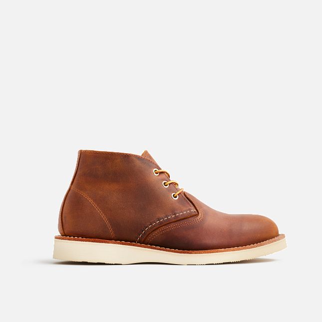 3137 Men's Chukka Brown Leather