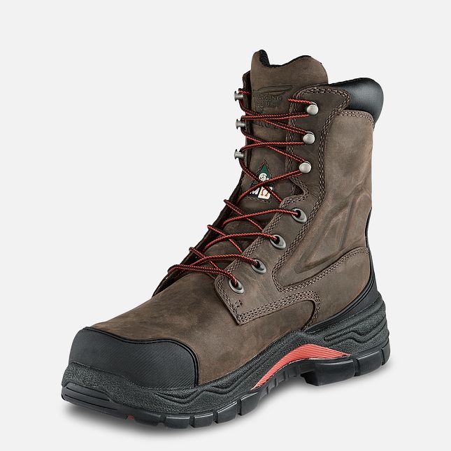 3516 Red Wing King Toe ADC 8" WP Met Guard