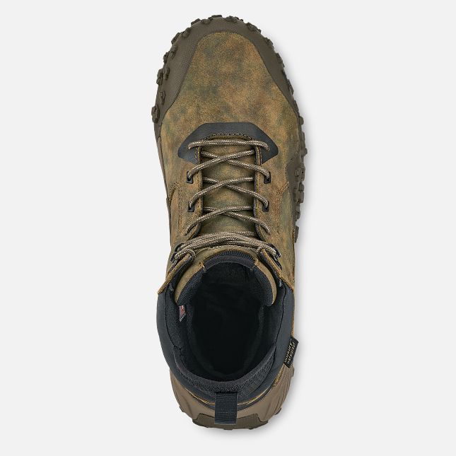 3939 Irish Setter VaprTrek Men's 8" WP Leather Camo Boot