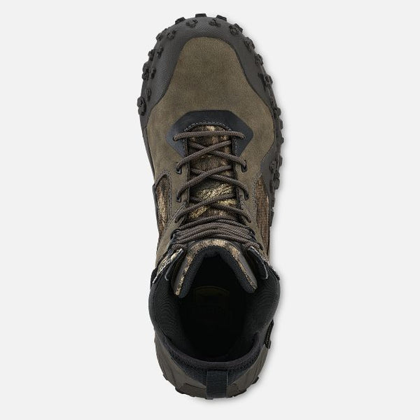 Bottes De Chasse Irish Setter Vaprtrek 8 - Taille 10.5 - Cuir Imperméable Camouflage