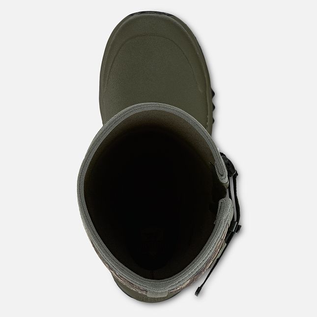 4906 Irish Setter Mudtrek Unisex 17" WP Rubber Full Fit Pull On Boot