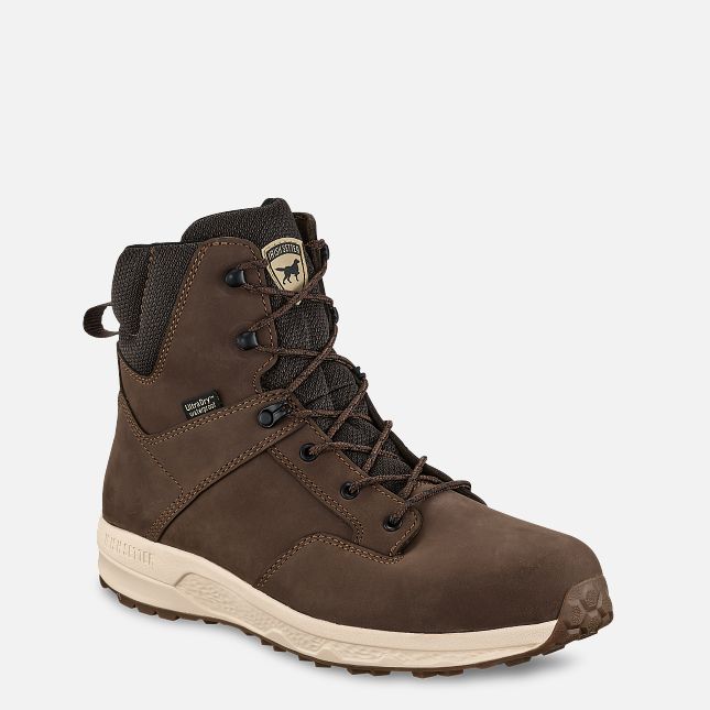 83692 Irish Setter Men's Clearwater 6" WP Leather Safety Toe Boot