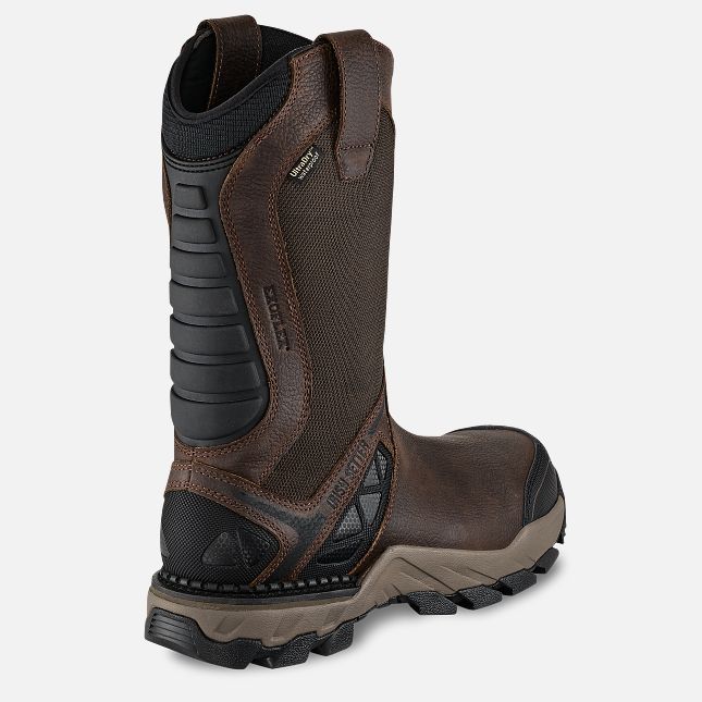 83984 Irish Setter Men's Crosby 11' Safety Toe Pull-On Boot NT WP