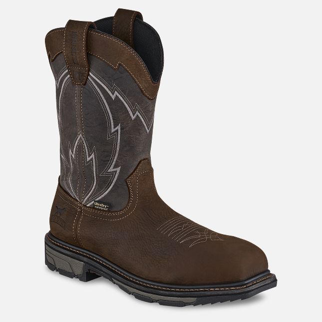 83996 Irish Setter Marshall 11" Safety Pull On Boot NT WP EH SR