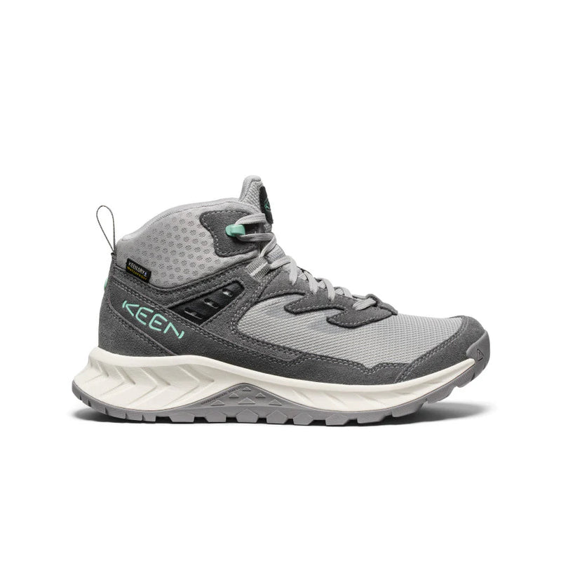 1030347 Keen Women's Hightrail Mid WP Hiking Boot Alloy/Lichen