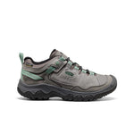 1028992 Keen Women's Targhee IV Low WP Hiking Boot Alloy/Granite Green