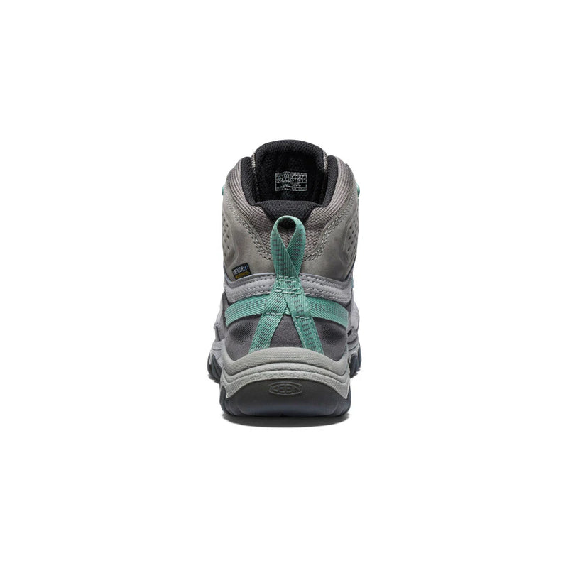 1028989 Keen Women's Targhee IV Mid WP Hiking Boot Alloy/Granite