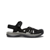 1008783 Keen Women's Rose Sandal Black/Neutral Gray