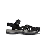 1008783 Keen Women's Rose Sandal Black/Neutral Gray