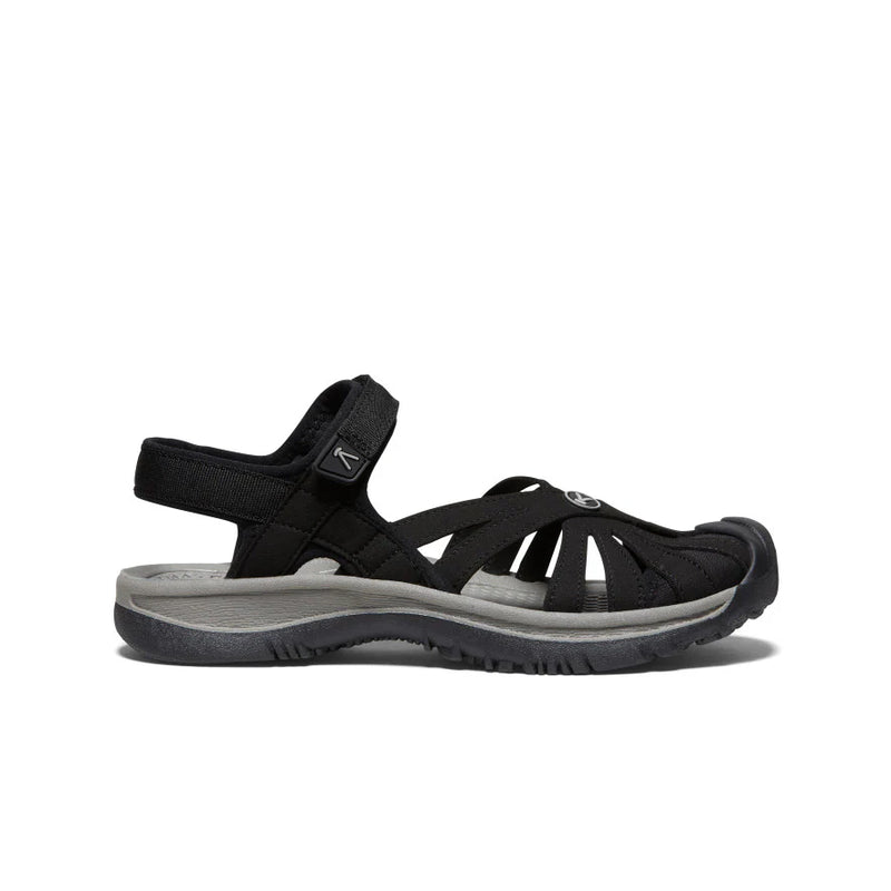 1008783 Keen Women's Rose Sandal Black/Neutral Gray