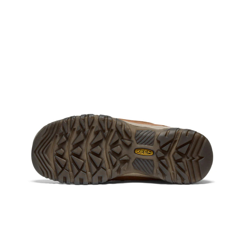 1030690 Keen Women's Targhee IV Low WP Hiking Shoe Bison/Beaujola