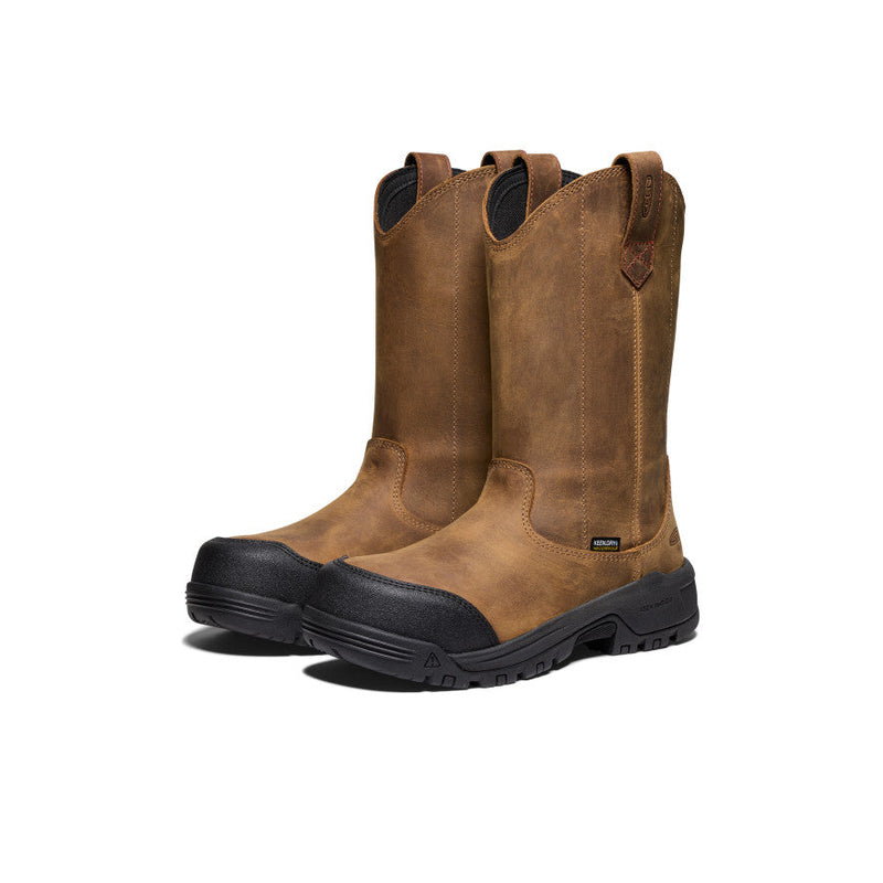 1030488 Keen Women's Evanston Pull-On Carbon Toe Work Boot