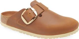 1030446 Boston Big Buckle Oiled Leather - Cognac