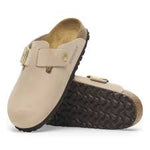 1028052 Boston Big Buckle Nubuck Leather Sandcastle